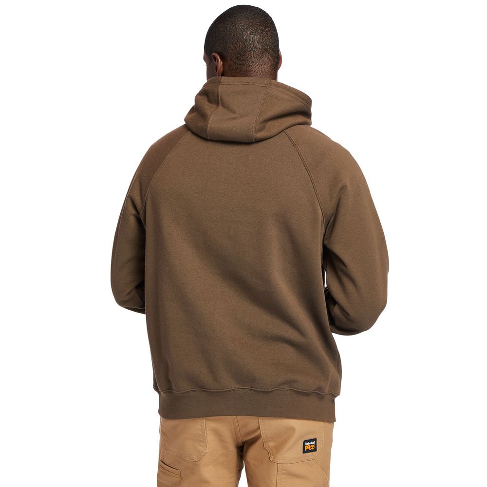 Timberland Mens Sweatshirts PRO® Hood Honcho Sport Hoodie - Dark Brown - India JN9083246